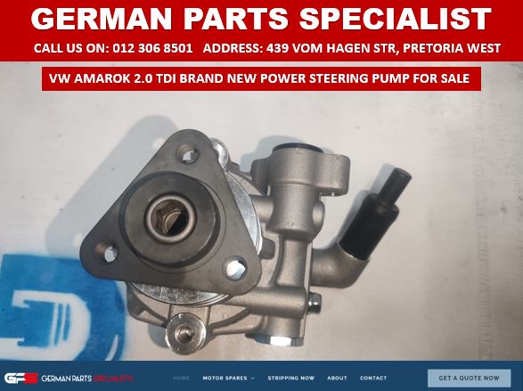 VW AMAROK 2.0 TDI BRAND NEW POWER STEERING PUMPS FOR SALE - Private Seller