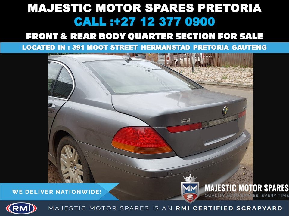Bmw E65 735i 2003 quarter section front and rear for sale - Private Seller