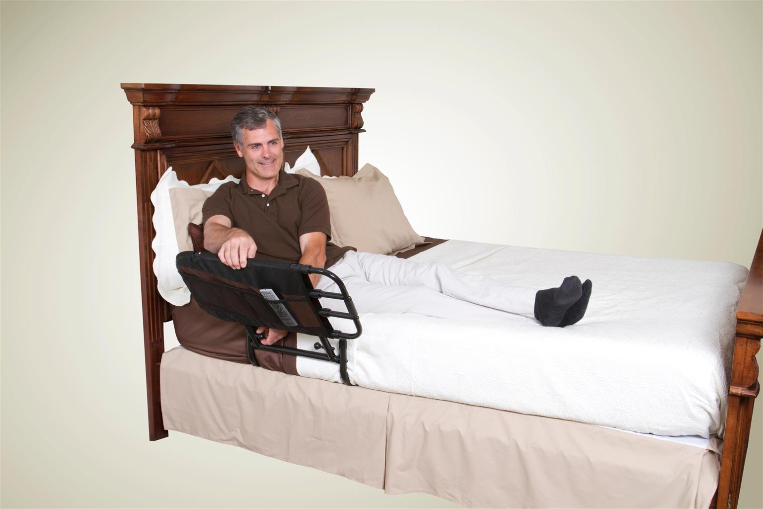 EZ Adjustable Bed Rail or Cot Side - Fits Almost All Standard Beds. FREE DELIVERY, while stocks last