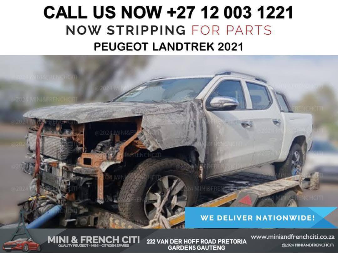 Peugeot Landtrek 2021 Exterior stripping for spares - Private Seller Peugeot Landtrek 2021 Exterior stripping for spares - Private Seller