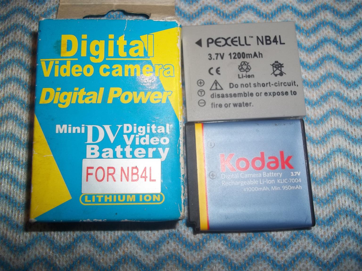 Video Camera Lithium Battery NB4L