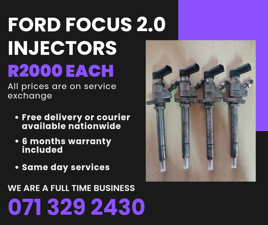 FORD FOCUS 2.0 INJECTORS FOR SALE WITH WARRANTY - Private Seller FORD FOCUS 2.0 INJECTORS FOR SALE WITH WARRANTY - Private Seller
