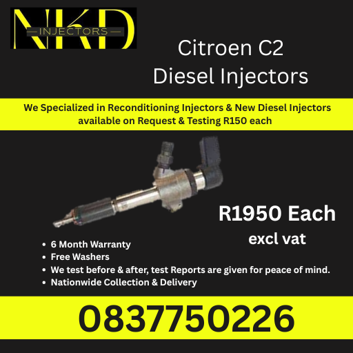 CITROEN C2 DIESEL INJECTORS FOR SALE - Private Seller CITROEN C2 DIESEL INJECTORS FOR SALE - Private Seller