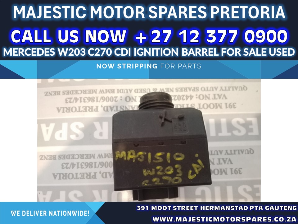 Mercedes Benz c270 cdi w203 ignition barrel for sale used - Private Seller Mercedes Benz c270 cdi w203 ignition barrel for sale used - Private Seller