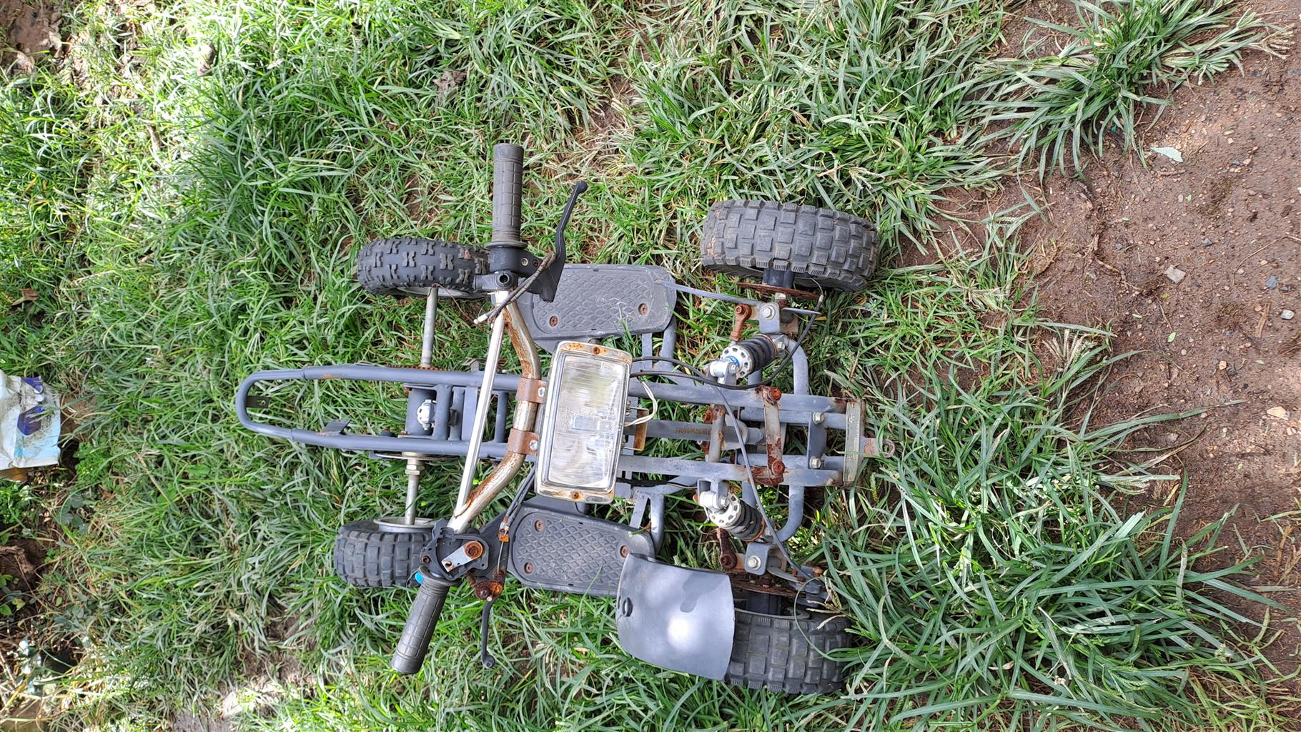 Quad bike body/chassis for sale or to swap for bigger one. What you see in the p