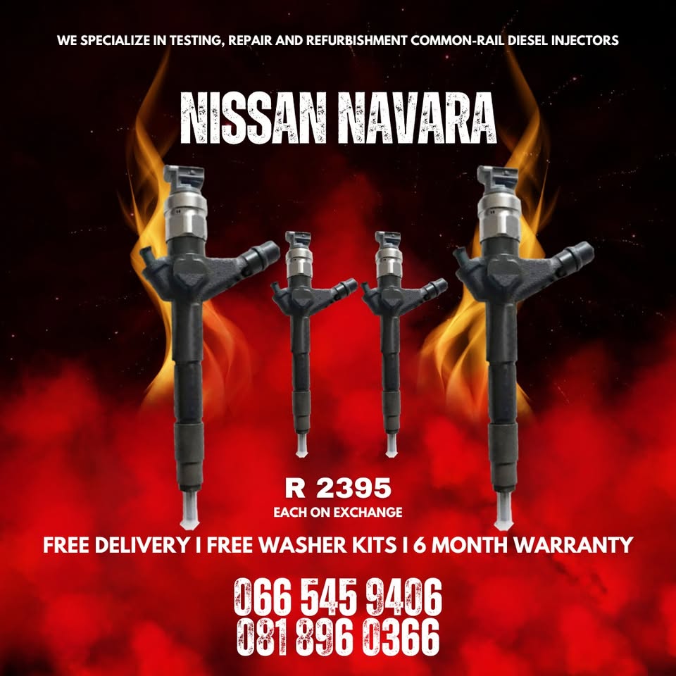 NISSAN NAVARA DIESEL INJECTORS FOR SALE ON EXCHANGE WITH WARRANTY - Private Seller NISSAN NAVARA DIESEL INJECTORS FOR SALE ON EXCHANGE WITH WARRANTY - Private Seller