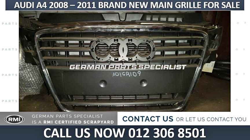 AUDI A4 2008 – 2011 BRAND NEW MAIN GRILLE FOR SALE - Private Seller AUDI A4 2008 – 2011 BRAND NEW MAIN GRILLE FOR SALE - Private Seller