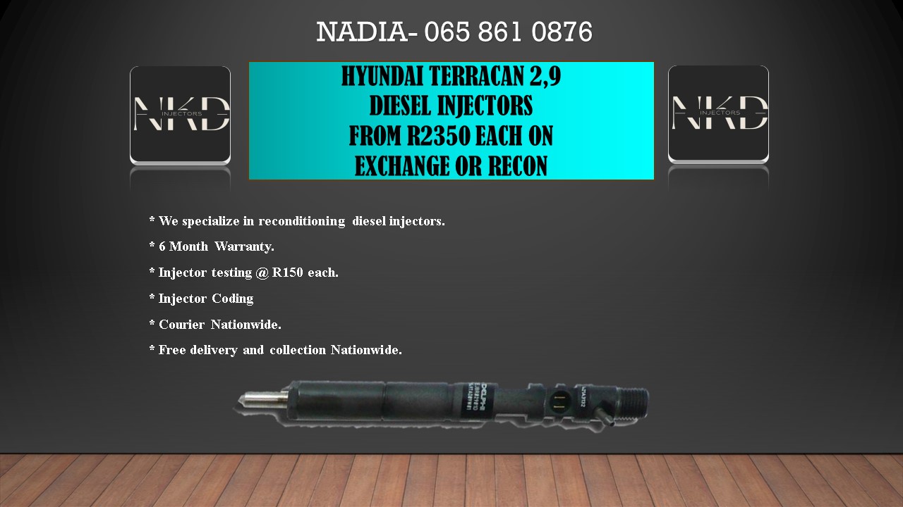 DIESEL INJECTORS FOR HYUNDAI TERRACAN - Private Seller DIESEL INJECTORS FOR HYUNDAI TERRACAN - Private Seller