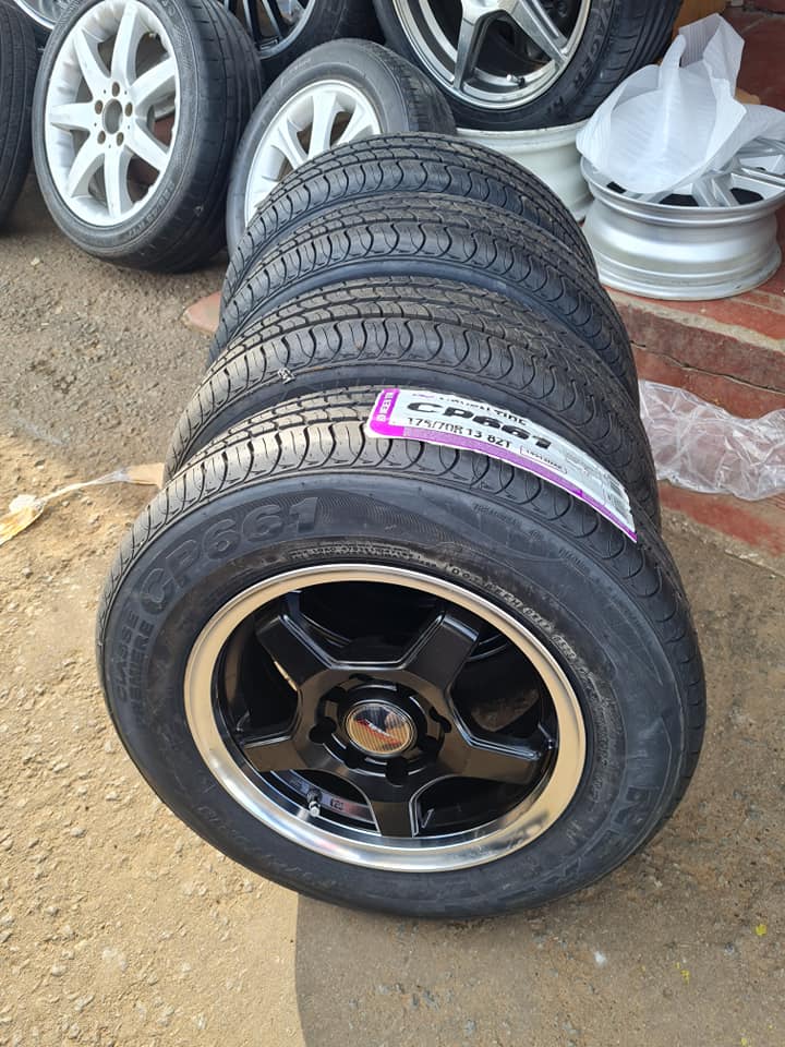 Nissan 1400 Brand new mags and tyres Nexen 175/70/13 - Private Seller