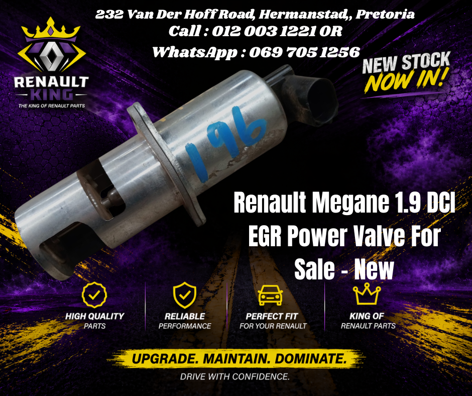 Renault Mégane 1.9 DCI EGR Power Valve For Sale – New Engine Control Component - Private Seller Renault Mégane 1.9 DCI EGR Power Valve For Sale – New Engine Control Component - Private Seller