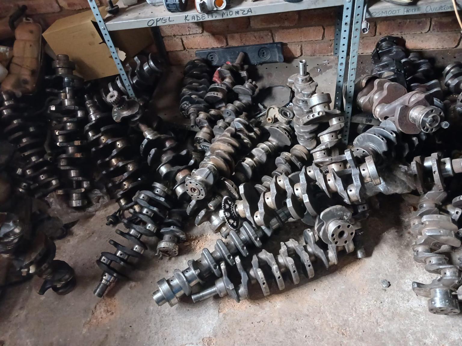 CRANKSHAFTS OLD AND NEW FOR SALE VARIOUS MAKES and MODELS. Call  for price