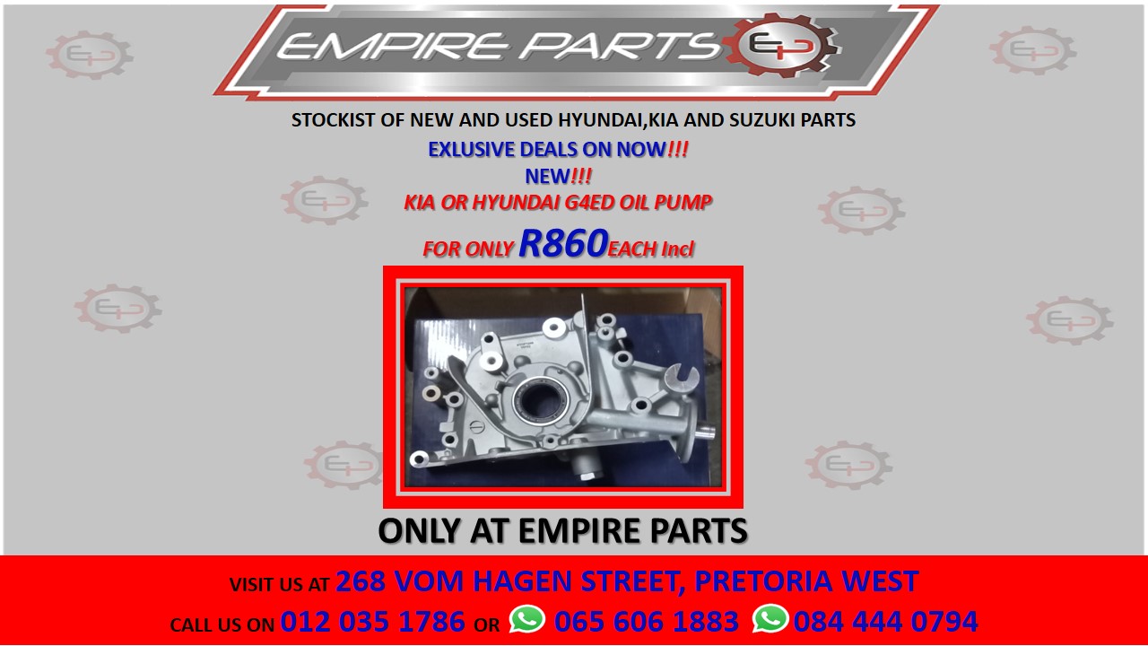 HYUNDAI OR KIA G4ED OIL PUMP - Private Seller HYUNDAI OR KIA G4ED OIL PUMP - Private Seller