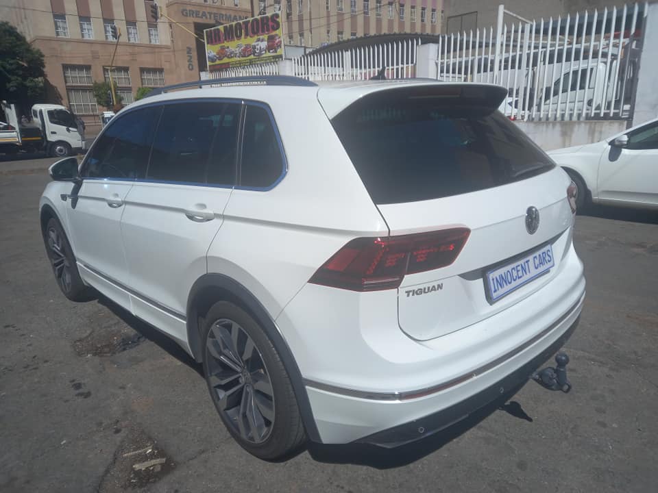 2017 VW TIGUAN 2.0 TSI MOTION RLINE PETROL, AUTOMATIC, WHITE COLOUR, MILEAGE