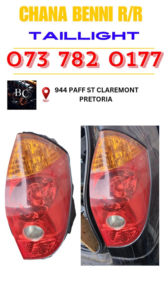 Chana benni R/R TAILLIGHT Contact me for the prices - Private Seller Chana benni R/R TAILLIGHT Contact me for the prices - Private Seller
