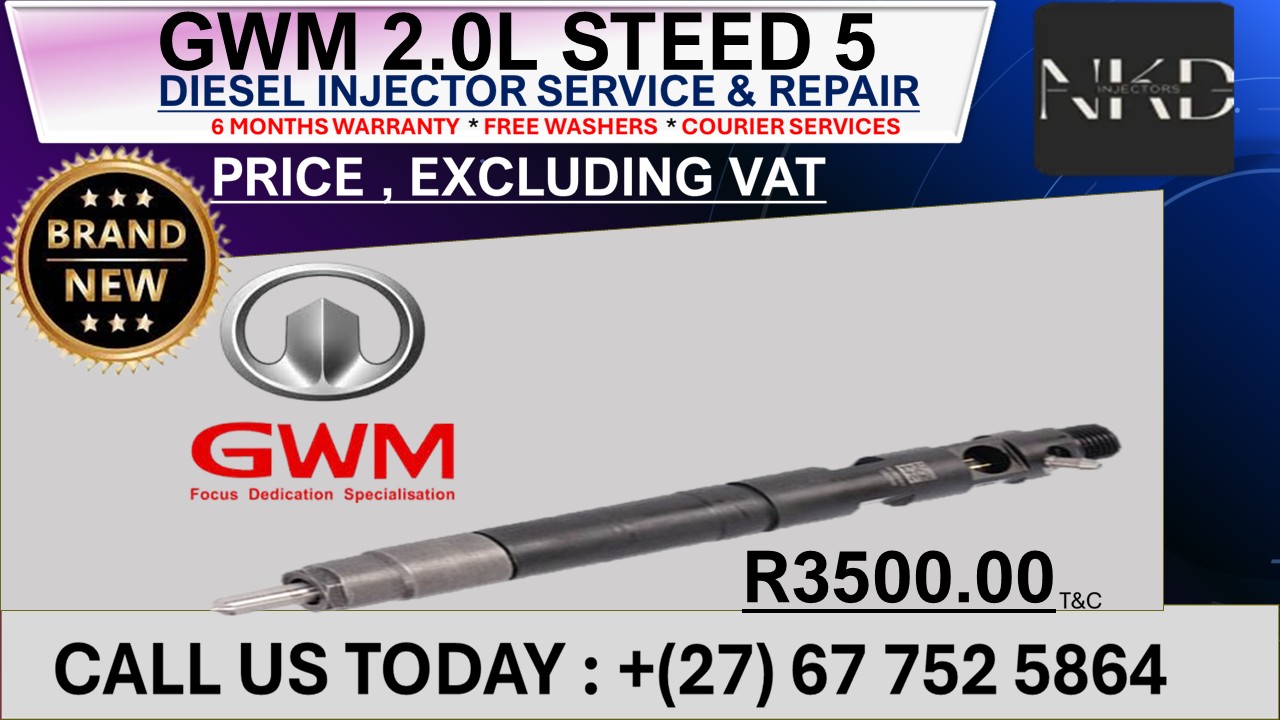 Gwm 2.0L Steed 5(BRAND NEW)Diesel Injectors - Private Seller Gwm 2.0L Steed 5(BRAND NEW)Diesel Injectors - Private Seller