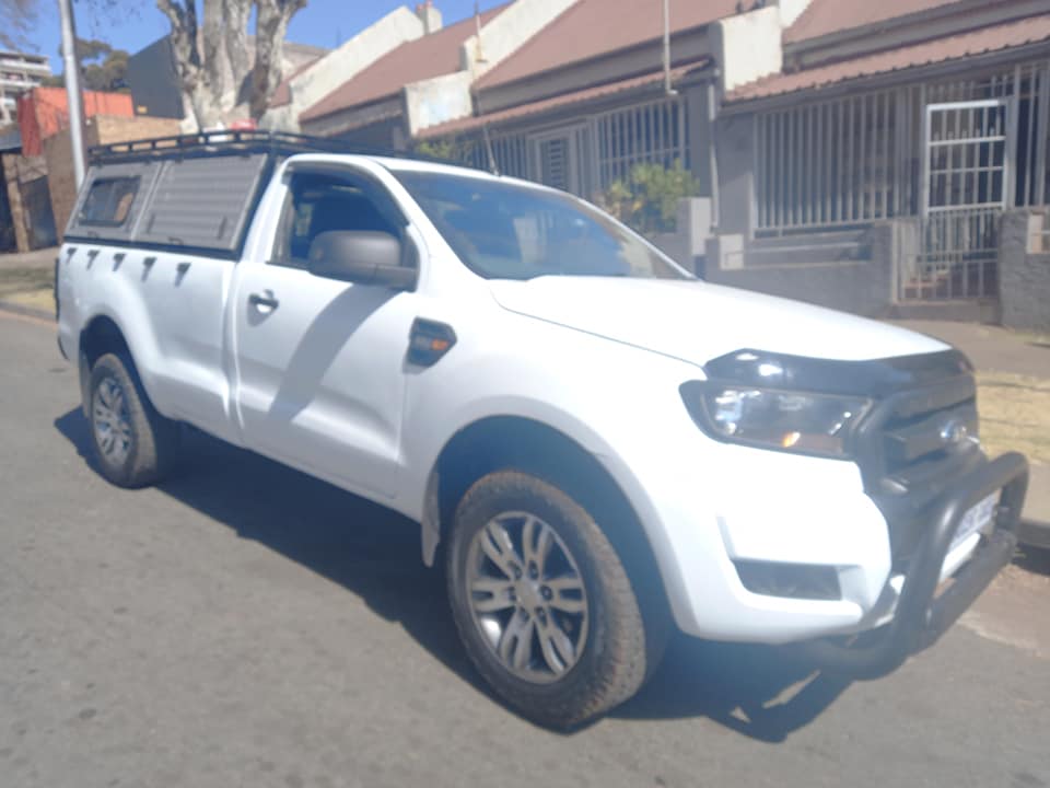 2017 FORD RANGER 2.2 DIESEL ENGINE, MANUAL, SINGLE CAB AND CANOPY