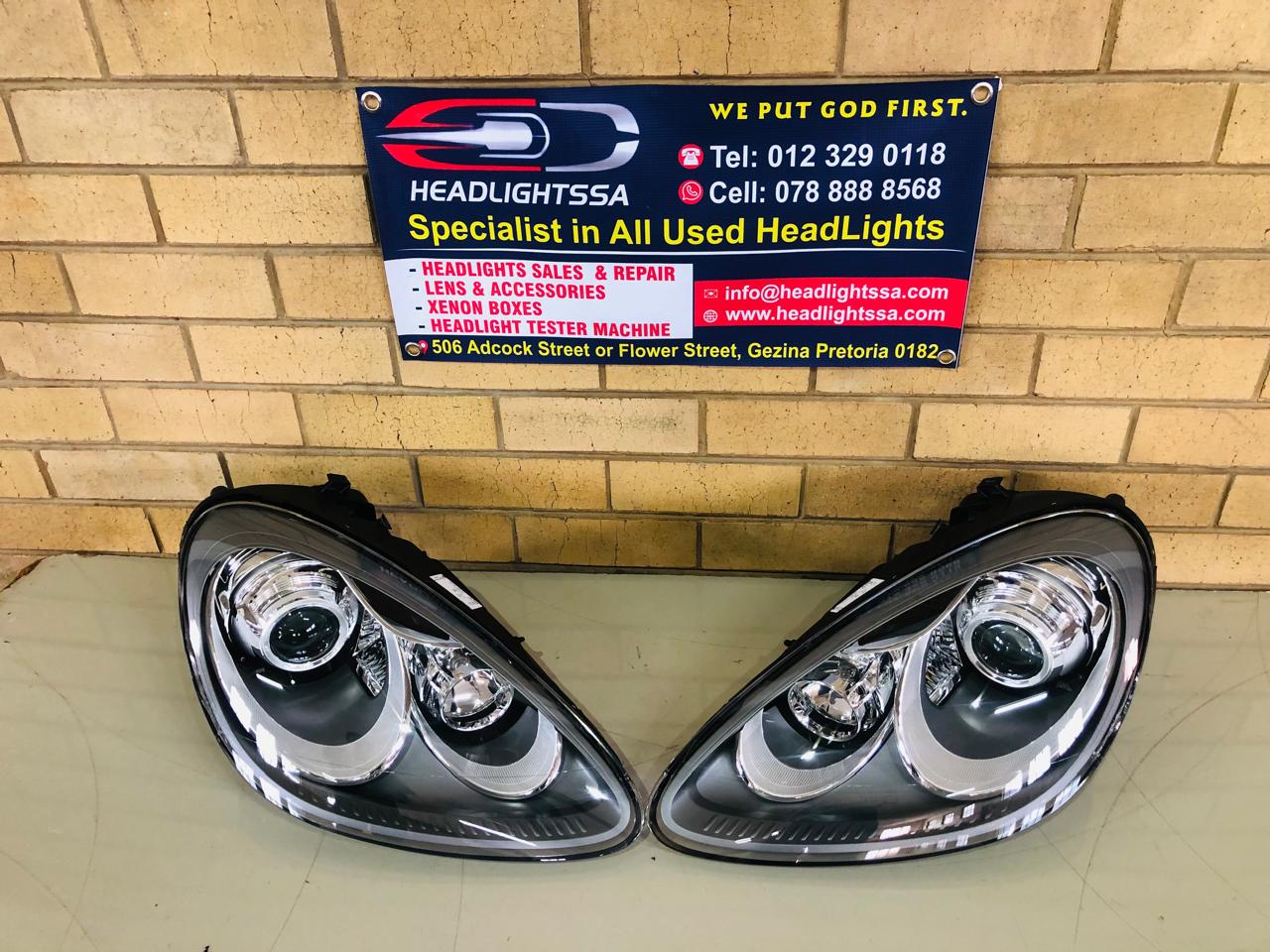 Porsche Cayenne 92A/958 left and right side xenon headlights (with AFS) - Private Seller Porsche Cayenne 92A/958 left and right side xenon headlights (with AFS) - Private Seller