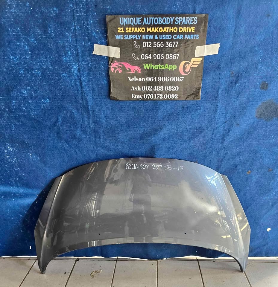 Peugeot 207 Bonnet Hood 2006 – 2013