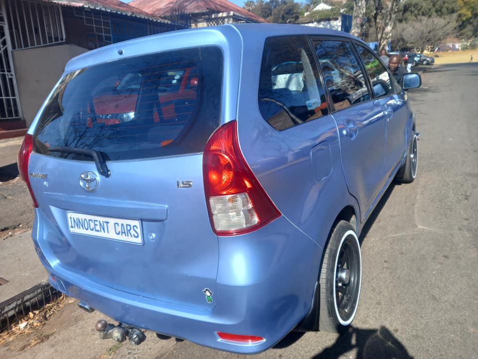2013 TOYOTA AVANZA 1.5 SX PETROL, MANUAL, BLUE COLOR, MILEAGE