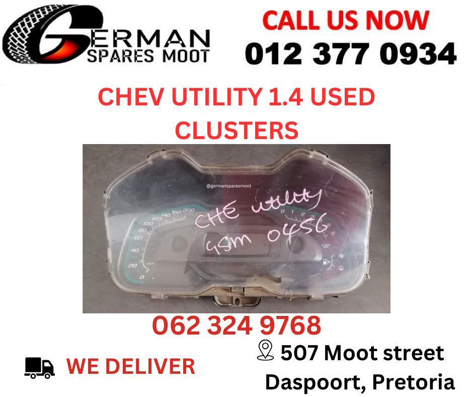 Chevrolet Utility 1.4 Used Clusters - Private Seller