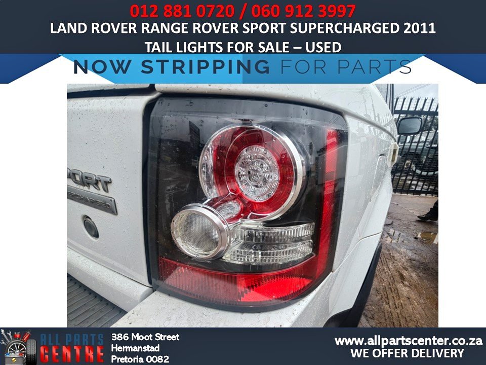 Land Rover Range Rover Sport Supercharged Tail Lights – Used - Private Seller Land Rover Range Rover Sport Supercharged Tail Lights – Used - Private Seller