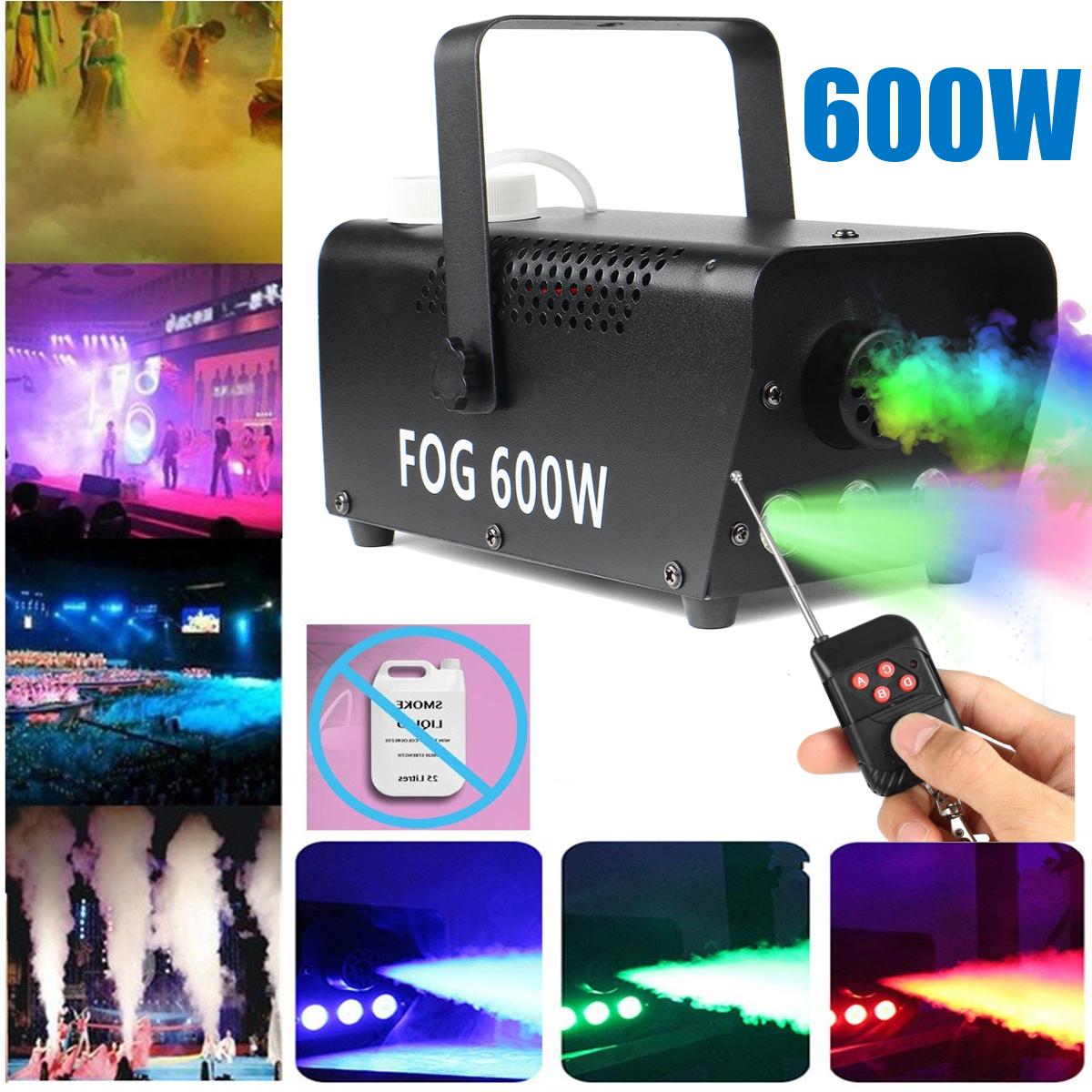 RGB LED Smoke, Fog Machine Disco, Party, Club Heavy Duty, Compact, High Capacity