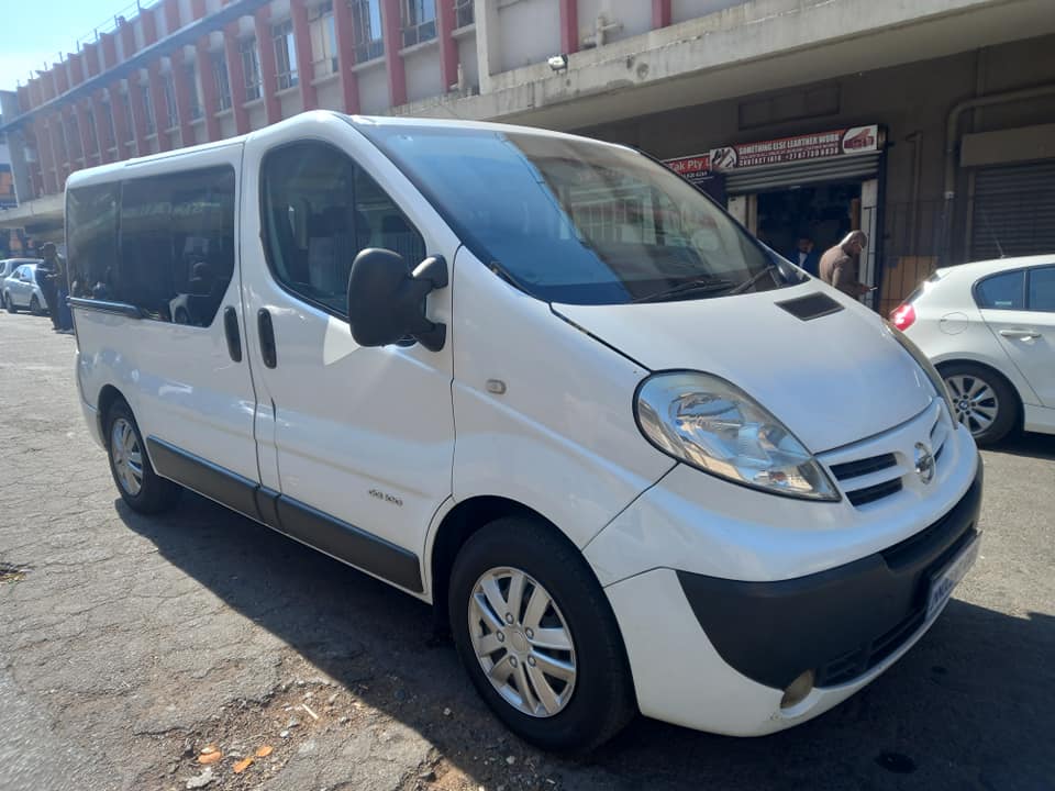 2008 NISSAN PRIMASTAR DCI 100 2.0 DIESEL, MANUAL, WHITE COLOR, MILEAGE