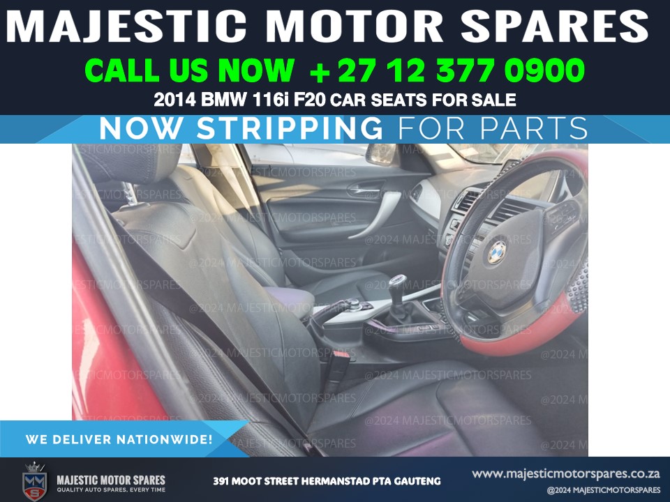 2014 BMW 116i car seats second-hand for sale
