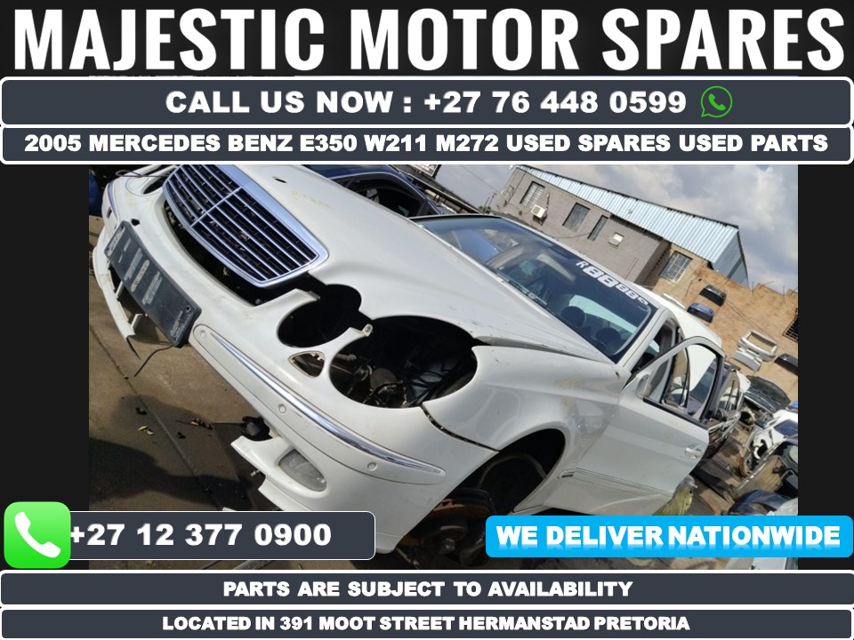 2005 Mercedes E Class second hand salvaged spares for sale - Private Seller 2005 Mercedes E Class second hand salvaged spares for sale - Private Seller