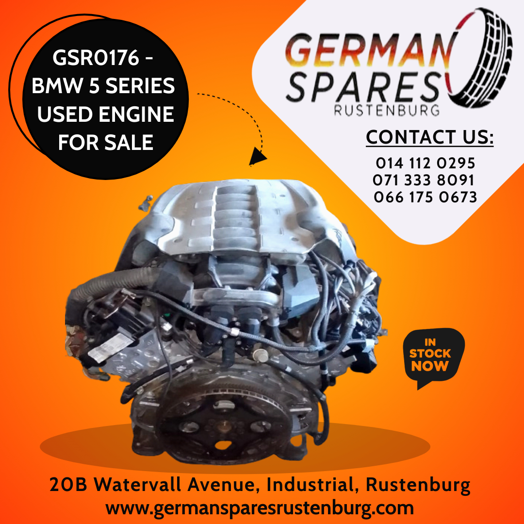 GSR0176 - BMW 5 SERIES USED ENGINE FOR SALE - Private Seller GSR0176 - BMW 5 SERIES USED ENGINE FOR SALE - Private Seller