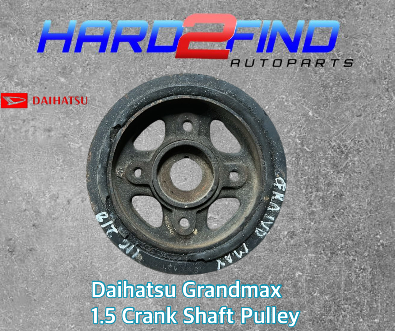 Daihatsu Grandmax 1.5 Crank Shaft Pulley - Private Seller Daihatsu Grandmax 1.5 Crank Shaft Pulley - Private Seller