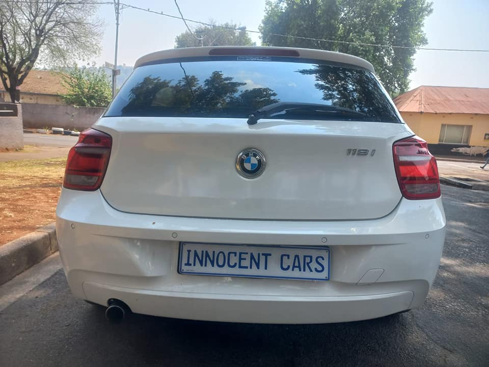 2014 BMW 118i F20 PETROL, AUTOMATIC, WHITE COLOR, MILEAGE 85000KMS