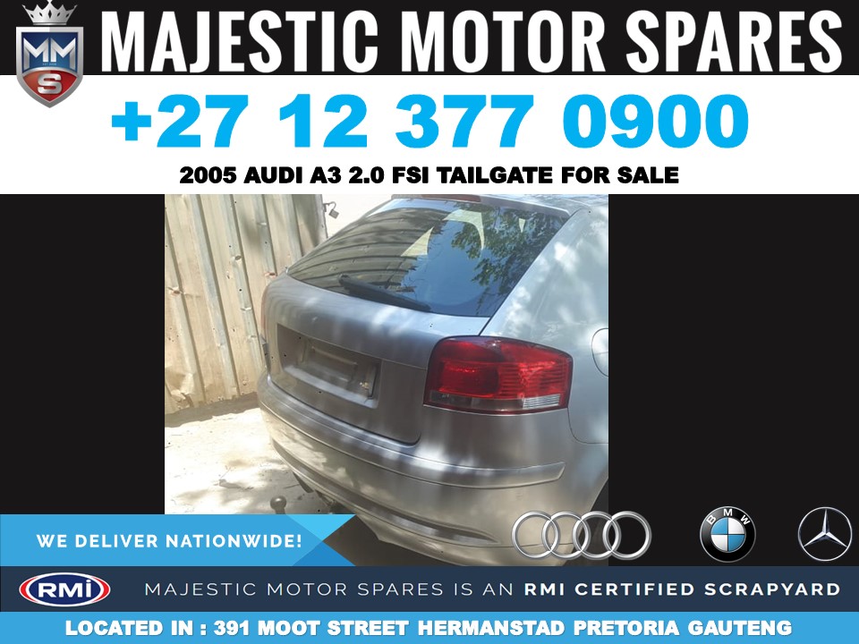 2005 Audi A3 2.0 FSI tailgate - Silver - Private Seller 2005 Audi A3 2.0 FSI tailgate - Silver - Private Seller