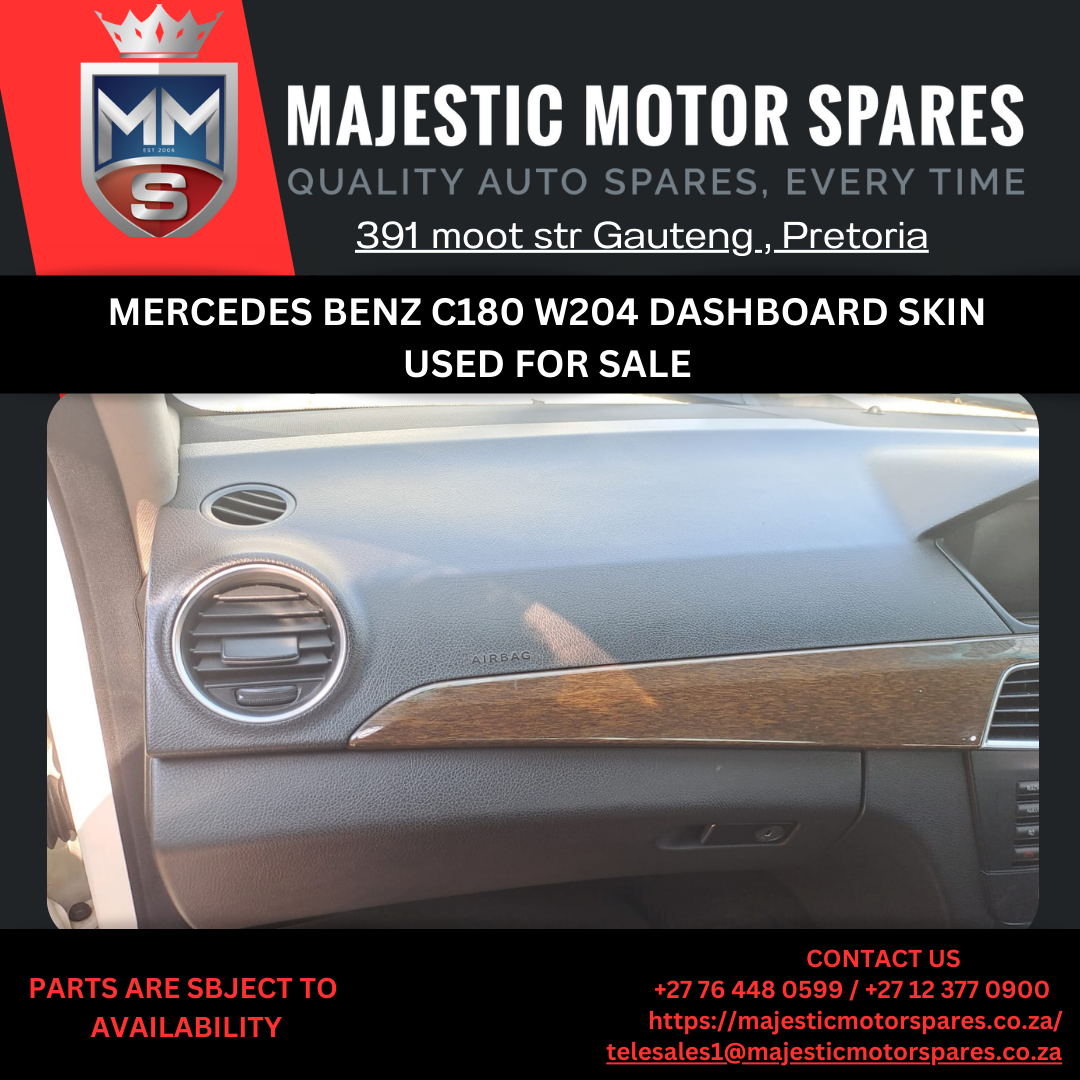 Mercedes benz C180 W204 Dashboard skin - Private Seller Mercedes benz C180 W204 Dashboard skin - Private Seller