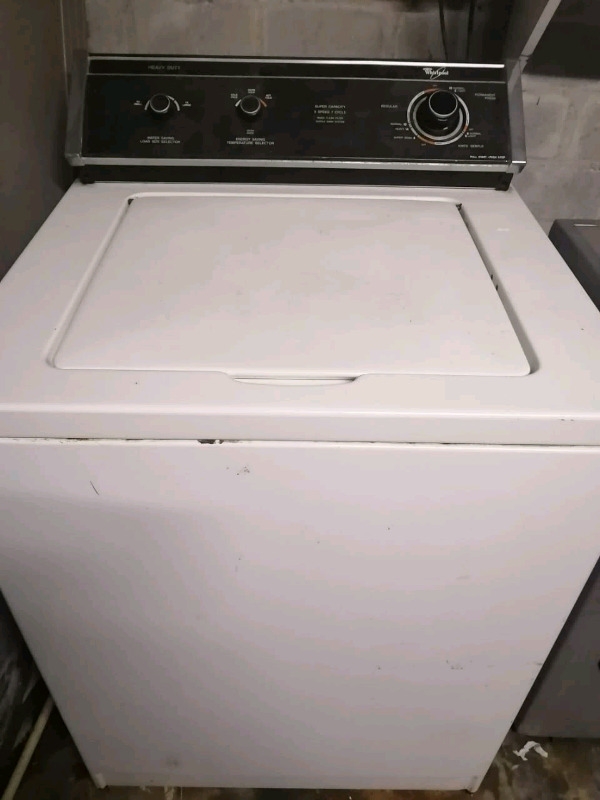 Whirlpool industrial washing machine