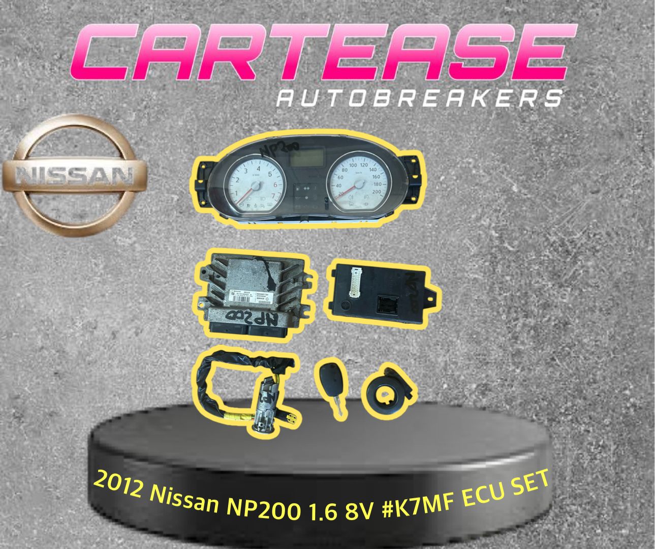 2012 Nissan NP200 1.6 8V #K7MF ECU Set For Sale - Private Seller 2012 Nissan NP200 1.6 8V #K7MF ECU Set For Sale - Private Seller