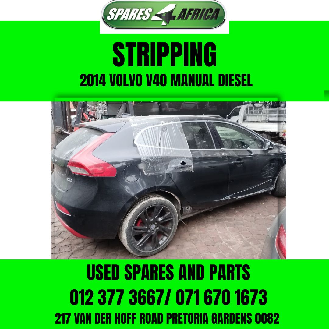 Volvo V40 2014 1.6 Diesel Manual – Now Stripping for Spares - Private Seller Volvo V40 2014 1.6 Diesel Manual – Now Stripping for Spares - Private Seller