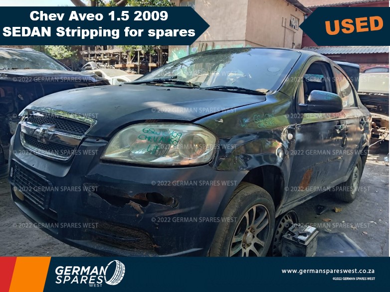 We stripping a Chev Aveo 1.5 2009 Sedan for used spares - Private Seller We stripping a Chev Aveo 1.5 2009 Sedan for used spares - Private Seller