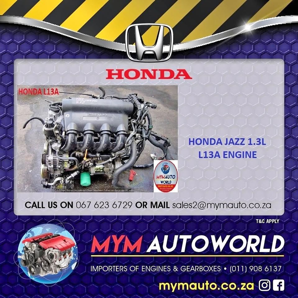 HONDA JAZZ 1.3L L13A USED IMPORTED ENGINE - Private Seller