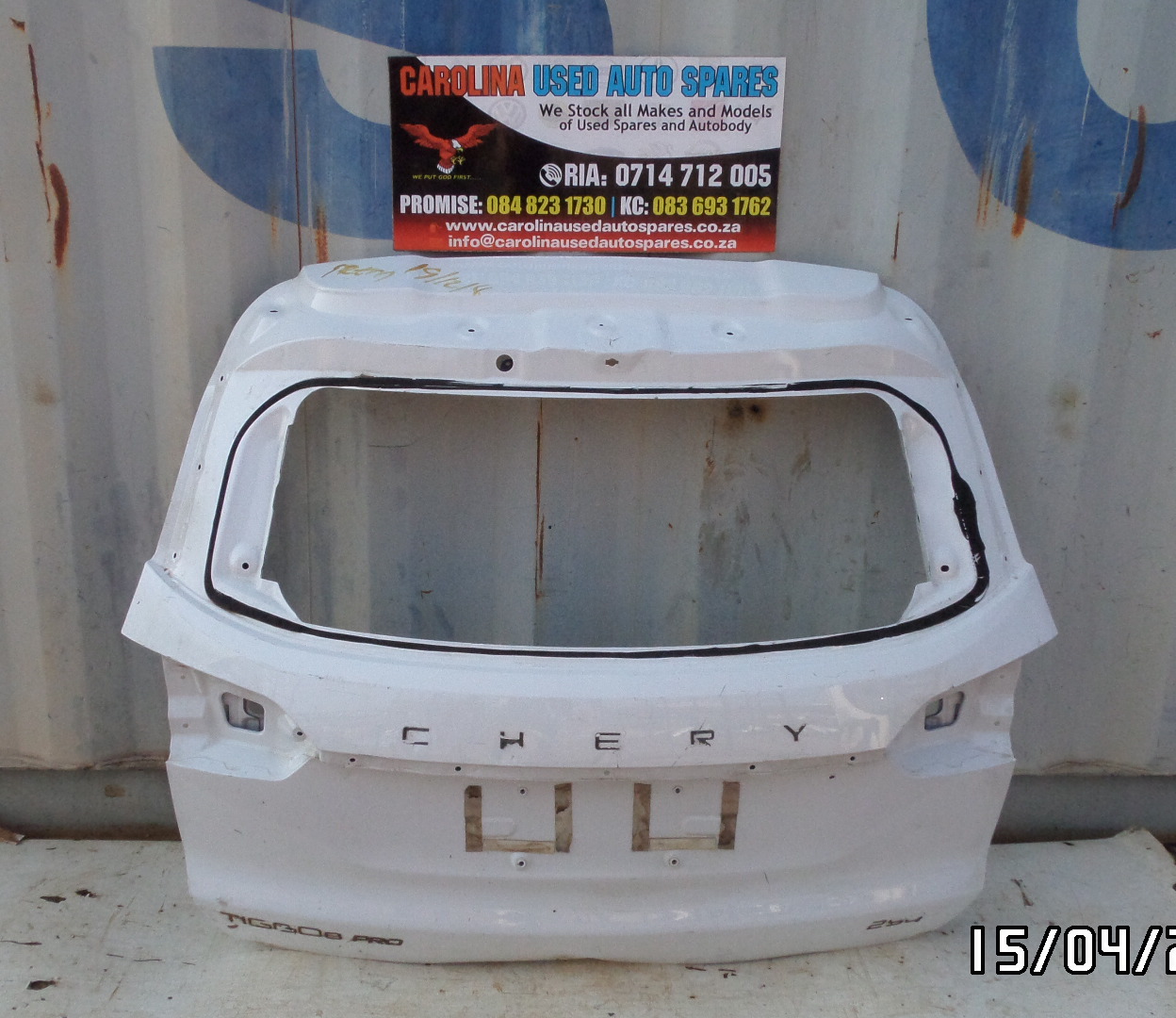 Chery Tiggo 8 pro tailgate - Private Seller Chery Tiggo 8 pro tailgate - Private Seller