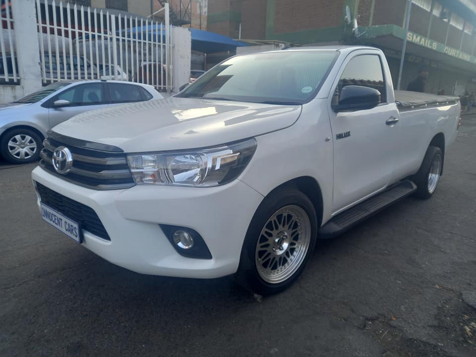 2021 TOYOTA HILUX 2.4 GD6 PETROL, MANUAL, WHITE COLOR, MILEAGE 62000KM