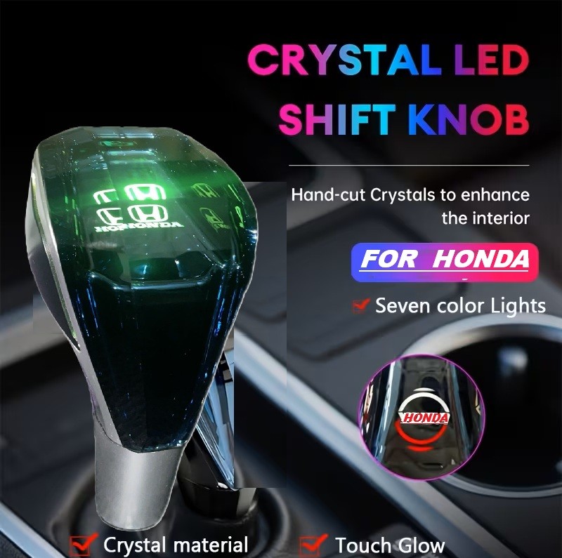 Honda 7 Color LED Crystal Gear Knob Plug & Play Rear Charging Port Wear/Scratch- - Private Seller Honda 7 Color LED Crystal Gear Knob Plug & Play Rear Charging Port Wear/Scratch- - Private Seller