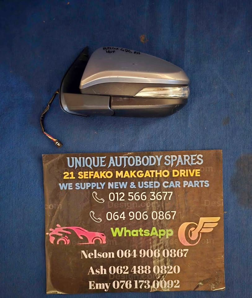 Toyota Hilux GD6 Left Mirror 2016 + Toyota Hilux GD6 Left Mirror 2016 +