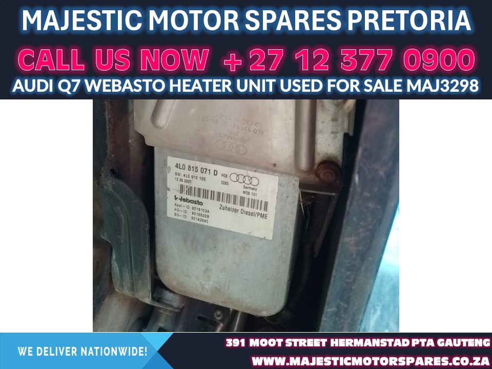 Audi Q7 heater unit used for sale - Private Seller Audi Q7 heater unit used for sale - Private Seller