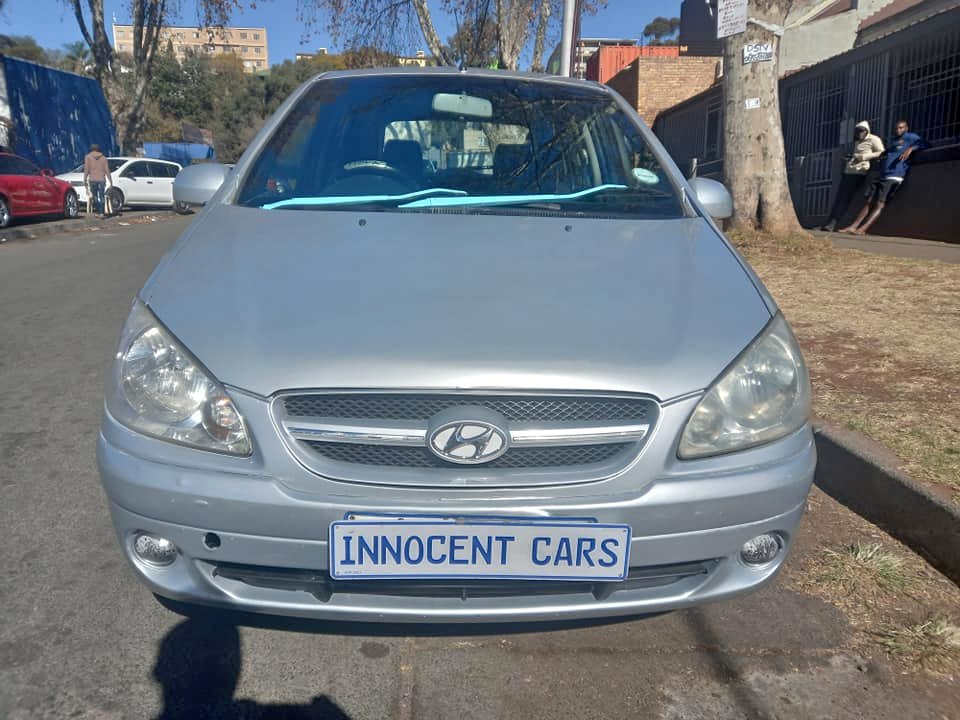 2008 HYUNDAI GETZ 1.6 ENGINE PETROL, MANUAL, SILVER COLOR, MILEAGE 178000KMS,