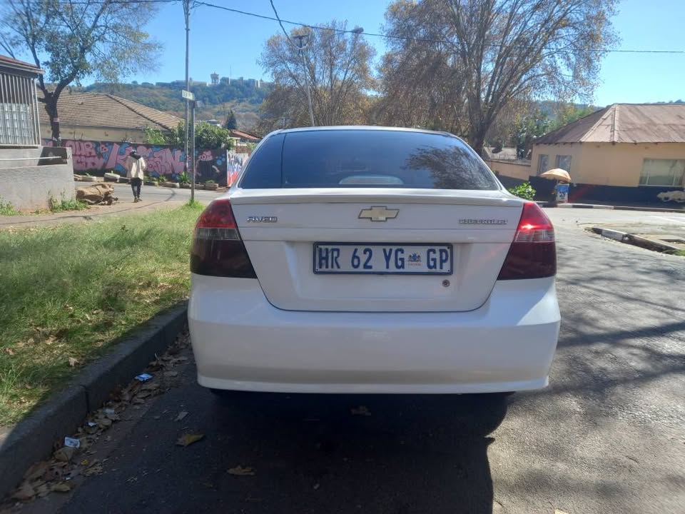 2014 Chervolet Aveo Sedan 1.6 Petrol Manual, Manual, White, 76000kms