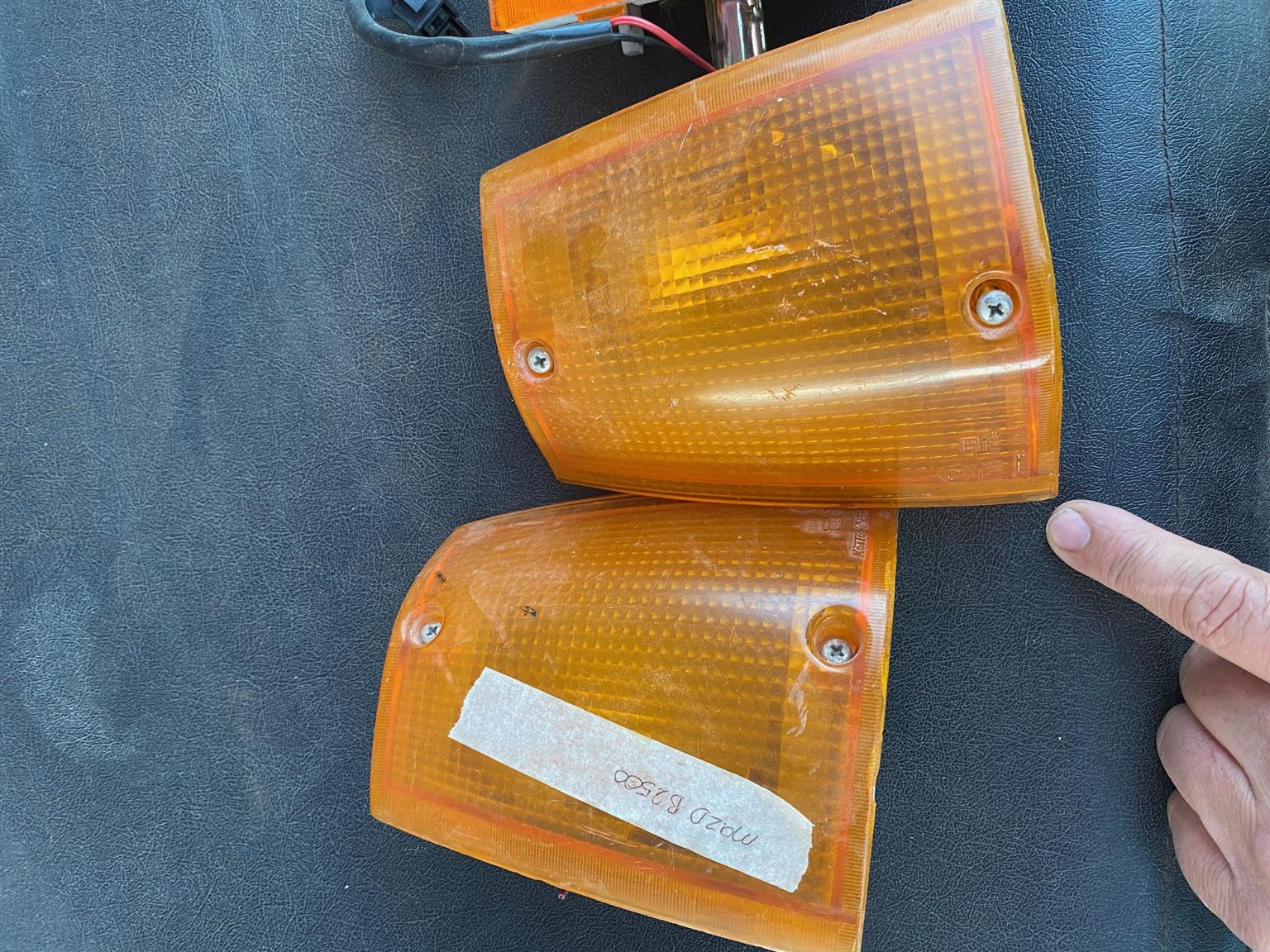 Corner light indicator marker lamp Mazda.