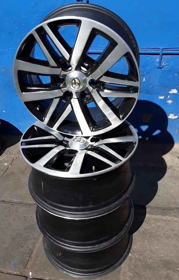 18 Inch Toyota Hilux (Dakar, D4D, Gd6), Fortuner rims 4 sale. Leave your whatsap