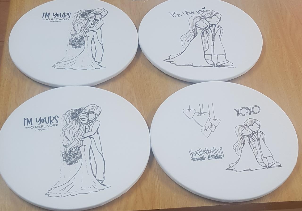 Wedding Underplate Covers for hire 