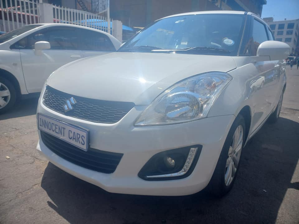 2016 SUZUKI SWIFT HATCHBACK 1.6 GLS PETROL ENGINE, AUTOMATIC, WHITE IN COLOR, 83000KM